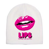 Lips Love Short Acrylic Beanie