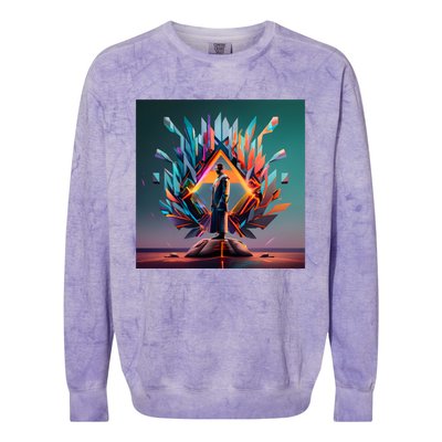 Life Limit Colorblast Crewneck Sweatshirt