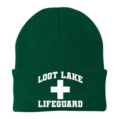 Loot Lake Lifeguard Knit Cap Winter Beanie