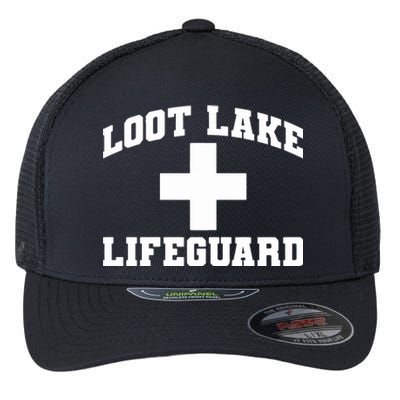 Loot Lake Lifeguard Flexfit Unipanel Trucker Cap