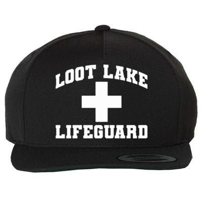 Loot Lake Lifeguard Wool Snapback Cap