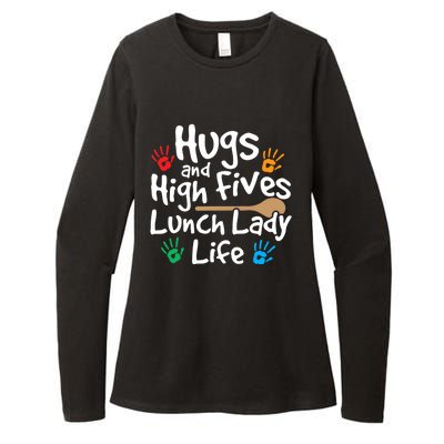 Lunch Lady Life Cafeteria Worker Costume - Lunch Lady Womens CVC Long Sleeve Shirt