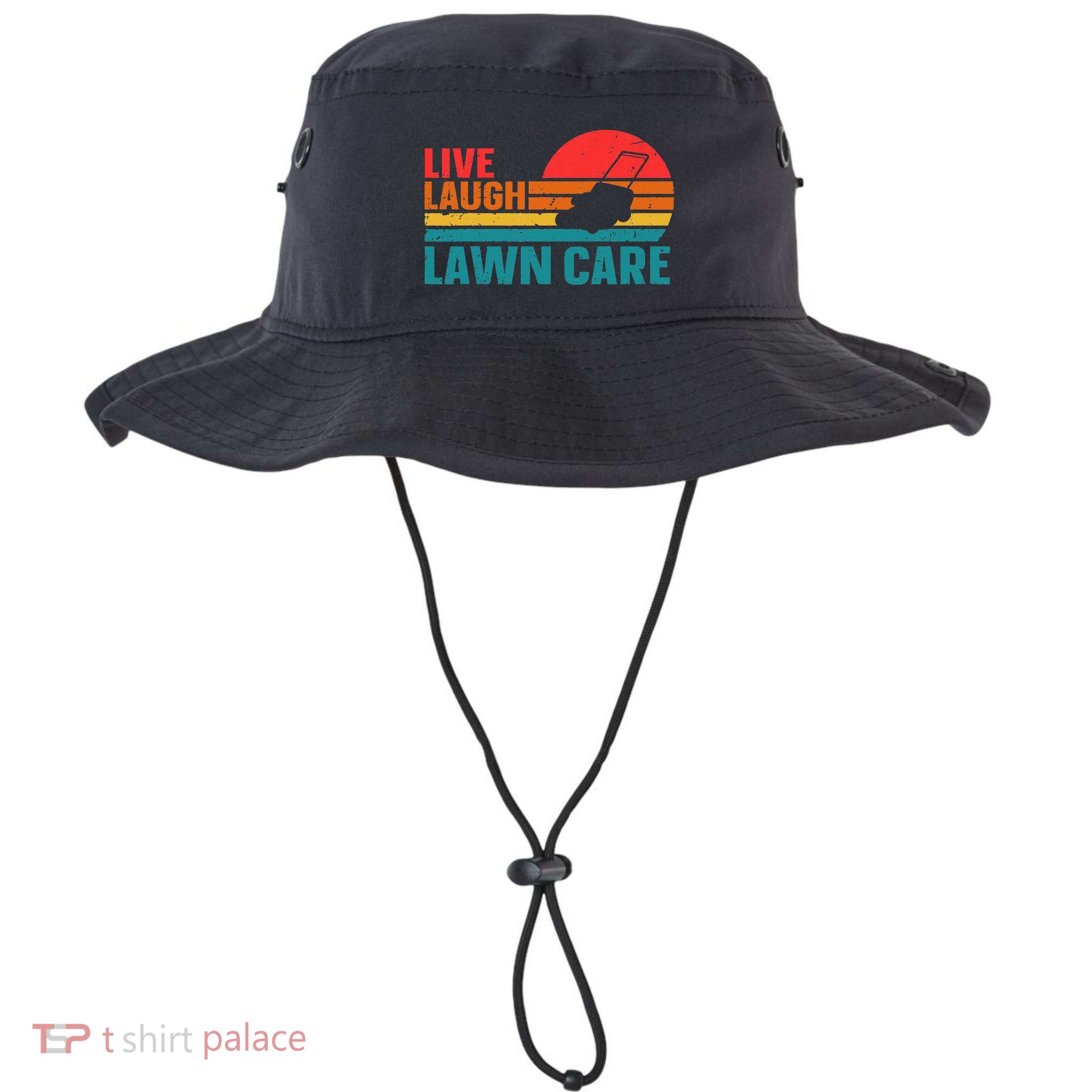 Live Laugh Lawn Care Bucket Hat