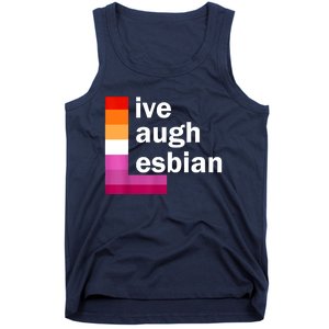 Live Laugh Lesbian Tank Top