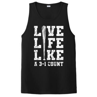 Live Life Like Baseball A 31 Count PosiCharge Competitor Tank