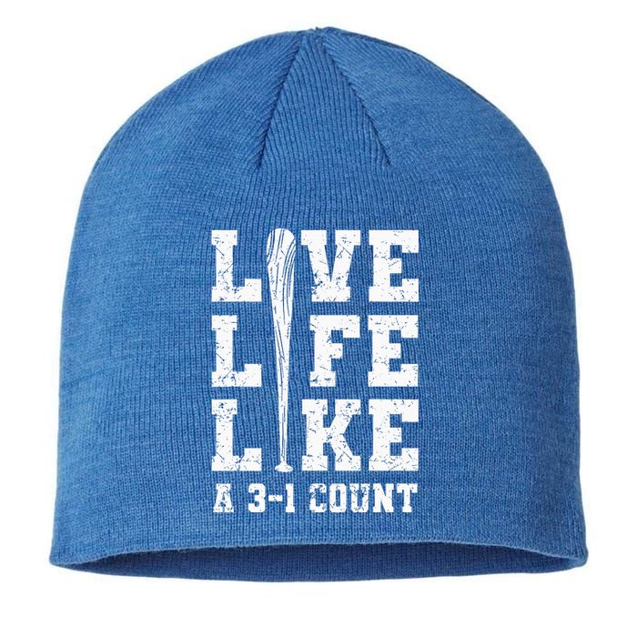 Live Life Like Baseball A 31 Count Sustainable Beanie