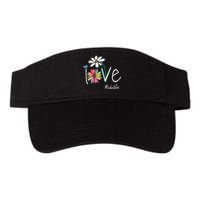 Love Lala Life Art Flower Color Valucap Bio-Washed Visor