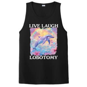 Live Laugh Lobotomy Symphony Dolphin Meme PosiCharge Competitor Tank