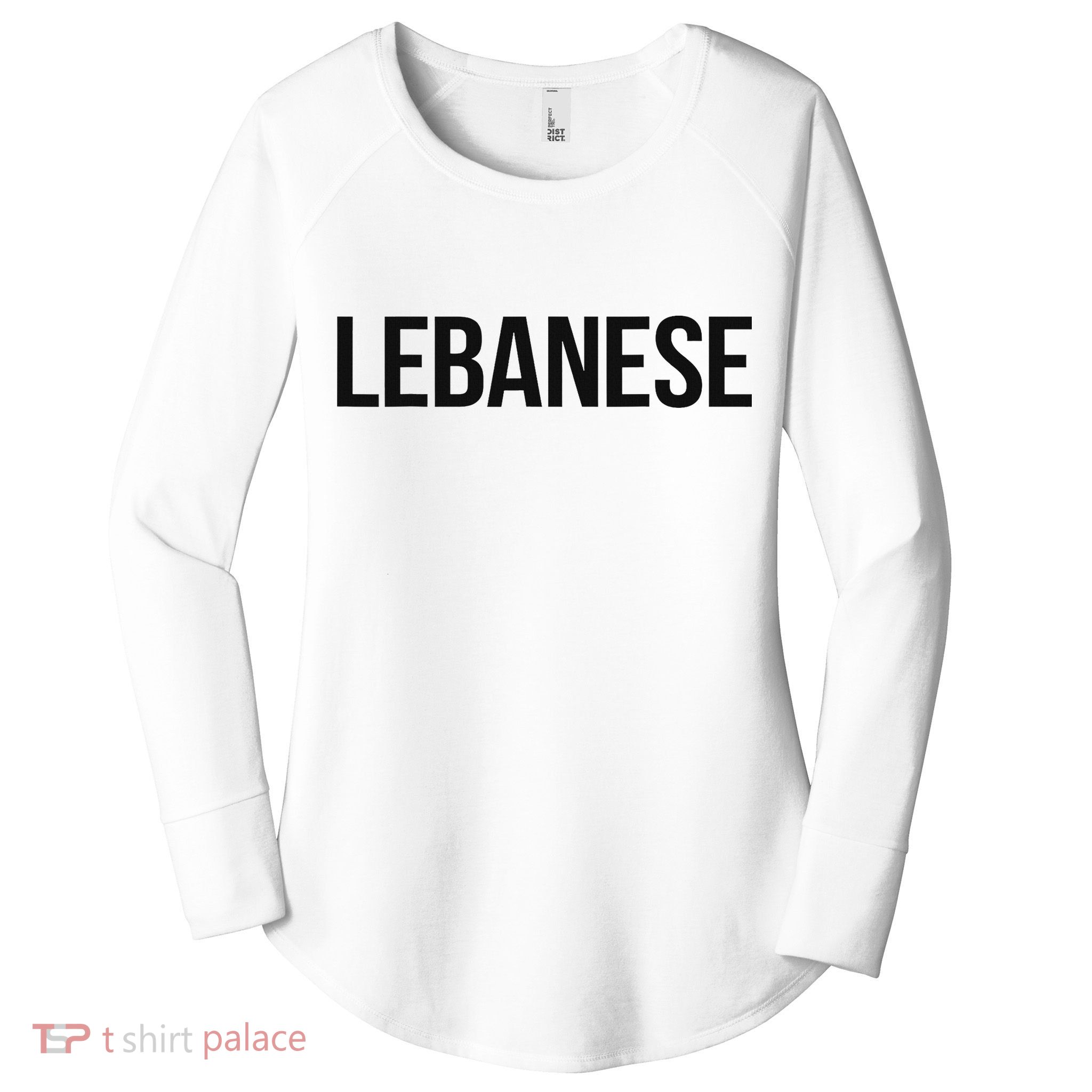 Lebanese Lesbian Women's Perfect Tri Tunic Long Sleeve Shirt