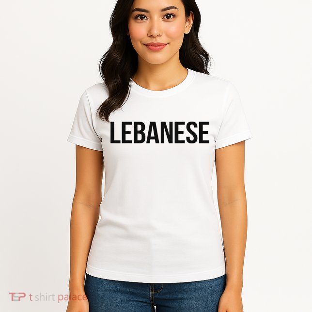Lebanese Lesbian Womens T-Shirt