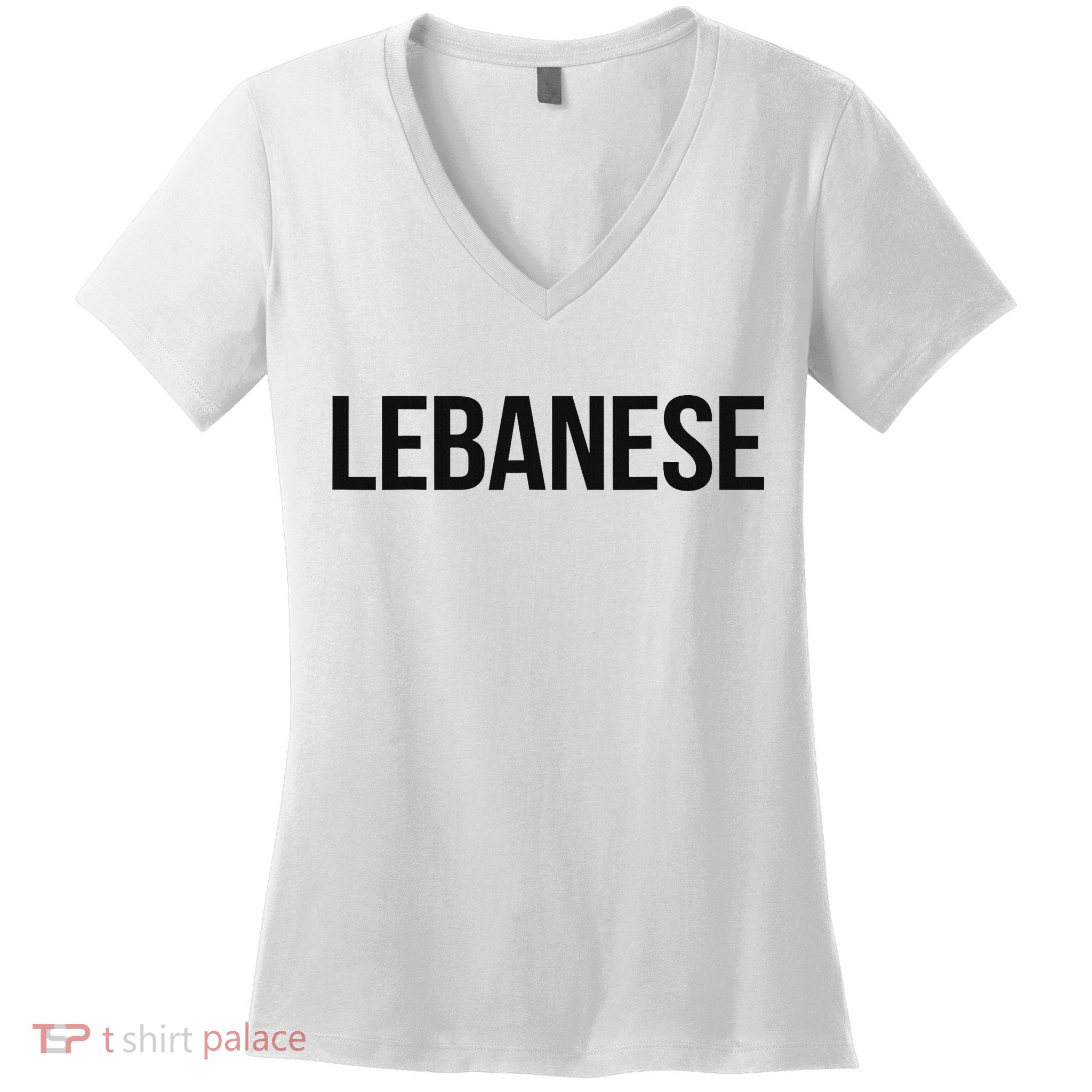 Lebanese Lesbian Women's V-Neck T-Shirt
