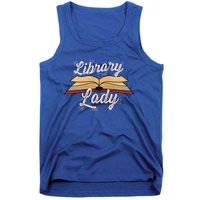 Library Lady Librarian Funny Gift Tank Top