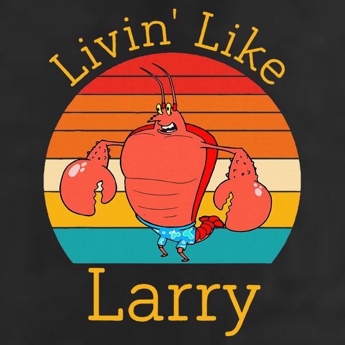 Livin Like Larry Funny Adult Drive Performance Visor