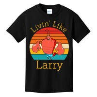 Livin Like Larry Funny Kids T-Shirt