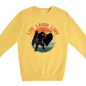 Live Laugh Lurk Premium Crewneck Sweatshirt