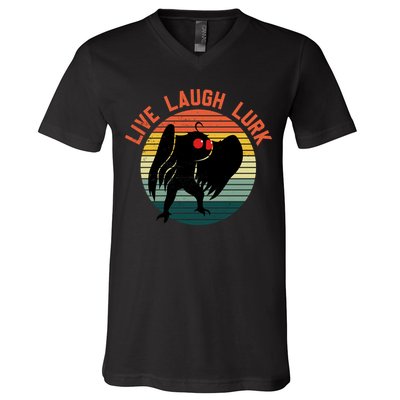 Live Laugh Lurk V-Neck T-Shirt