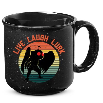 Live Laugh Lurk 15oz Campfire Ceramic Mug