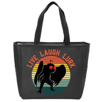 Live Laugh Lurk Zip Tote Bag