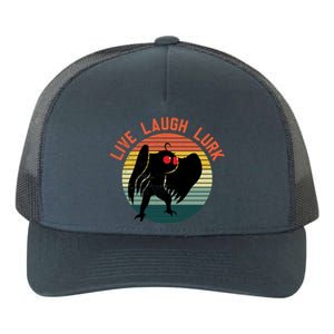 Live Laugh Lurk Yupoong Adult 5-Panel Trucker Hat