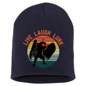 Live Laugh Lurk Short Acrylic Beanie