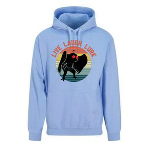 Live Laugh Lurk Unisex Surf Hoodie