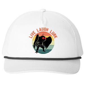 Live Laugh Lurk Snapback Five-Panel Rope Hat