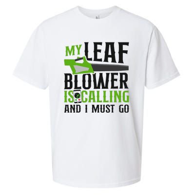 Landscaper Landscaping Landscape Architect Leaf Blower My Sueded Cloud Jersey T-Shirt