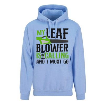 Landscaper Landscaping Landscape Architect Leaf Blower My Unisex Surf Hoodie