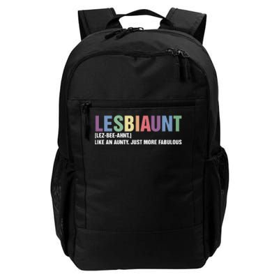 Lesbiaunt Lgbtq Lesbian Aunt Daily Commute Backpack