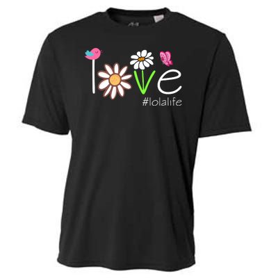 Love Lola Life Cute Matching Family Cooling Performance Crew T-Shirt