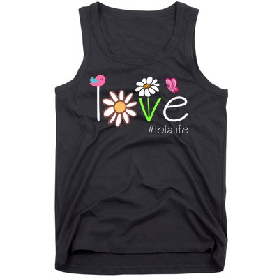 Love Lola Life Cute Matching Family Tank Top