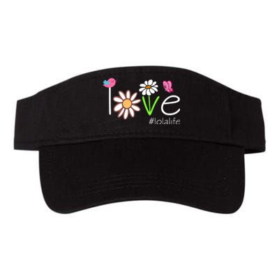 Love Lola Life Cute Matching Family Valucap Bio-Washed Visor