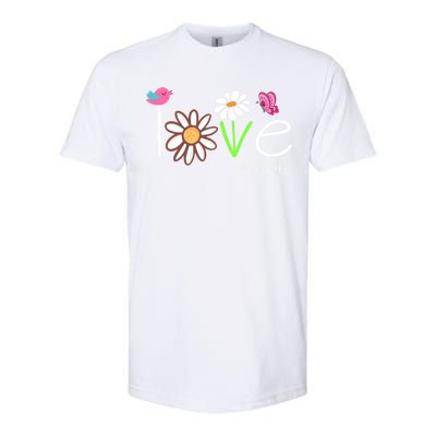 Love Lola Life Cute Matching Family Softstyle CVC T-Shirt