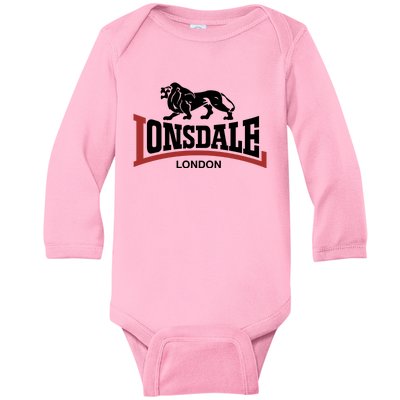 Lonsdale London Baby Long Sleeve Bodysuit