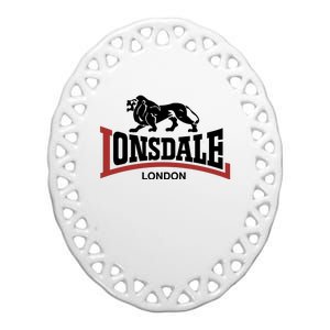 Lonsdale London Ceramic Oval Ornament