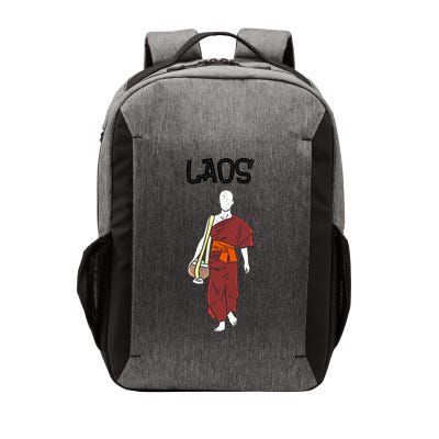 Laos Lao Laotian Proud Pray Prayer Monk Buddhist Buddha Cool Gift Vector Backpack