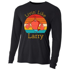 Livin Like Larry Cooling Performance Long Sleeve Crew