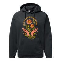 Live Laugh Lobotomy Performance Fleece Hoodie