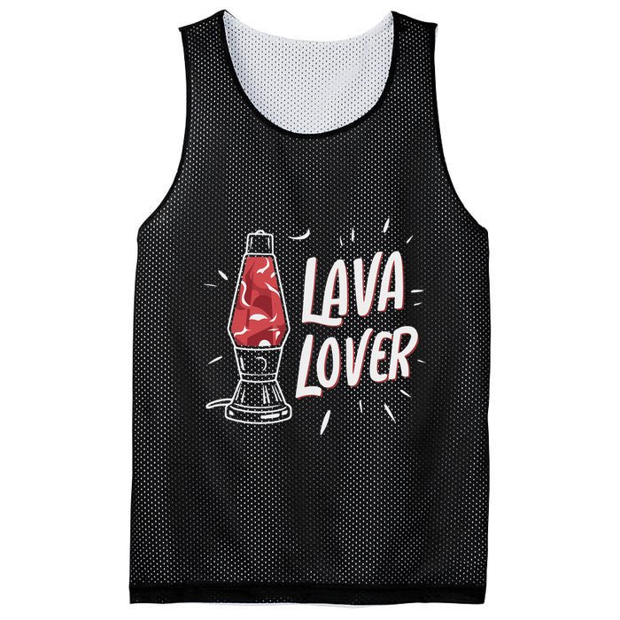 Lava Lover Lava Lamp Mesh Reversible Basketball Jersey Tank