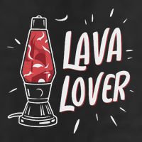 Lava Lover Lava Lamp Golf Towel