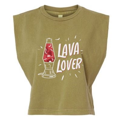 Lava Lover Lava Lamp Garment-Dyed Women's Muscle Tee