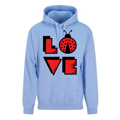 Love Ladybug Lady Bug I Love Ladybirds Lucky Insects Gift Unisex Surf Hoodie