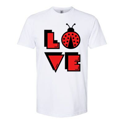 Love Ladybug Lady Bug I Love Ladybirds Lucky Insects Gift Softstyle CVC T-Shirt