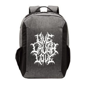 Live Laugh Love Black Metal Parody Vector Backpack