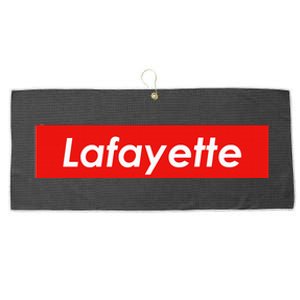 Lafayette Louisiana Large Microfiber Waffle Golf Towel