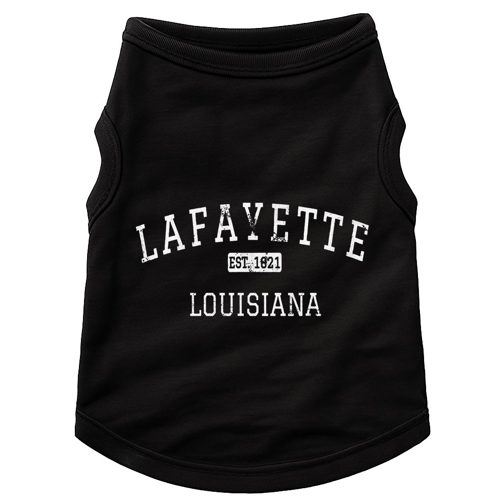 Lafayette Louisiana La Vintage Doggie Tank