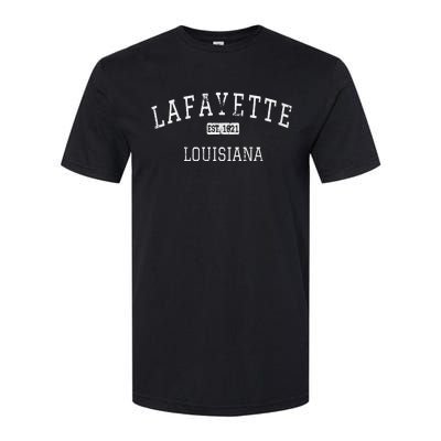 Lafayette Louisiana La Vintage Softstyle CVC T-Shirt