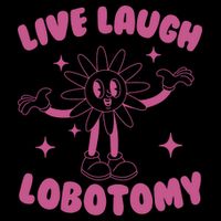 Live Laugh Lobotomy Flower Meme Impact Tech Backpack