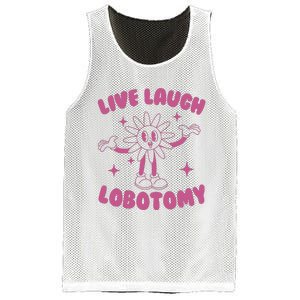 Live Laugh Lobotomy Flower Meme Mesh Reversible Basketball Jersey Tank