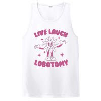 Live Laugh Lobotomy Flower Meme PosiCharge Competitor Tank